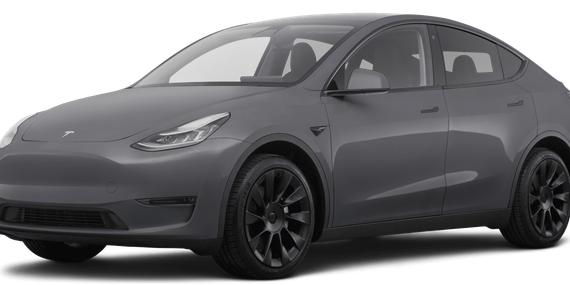TESLA MODEL Y 2021 5YJYGDEE5MF213723 image